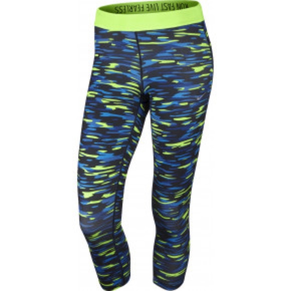 Nike Relay Cropped Running Tights - NWOT